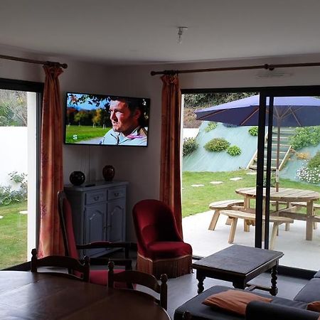 Les Embruns Jardin Villa Saint-Pol-de-Leon Bagian luar foto